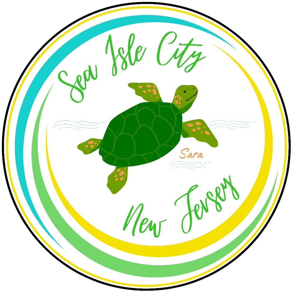 Sea Isle City NJ ~ 3" Sticker (Bundle any 3 for $10)